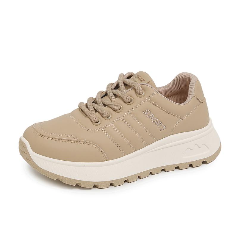 Fashion Fashion Autumn 2025 Women Casual Sneakers Leather Woman Sneakers Female Platform Vulcanize Shoes Zapatillas De Mujer 962