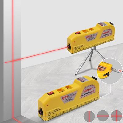 Wielofunkcyjna laserowa linijka pomiarowa Wielofunkcyjna niwelator laserowy Pomiar laserowy Pozioma linijka pomiarowa Standardowe linijki metryczne
