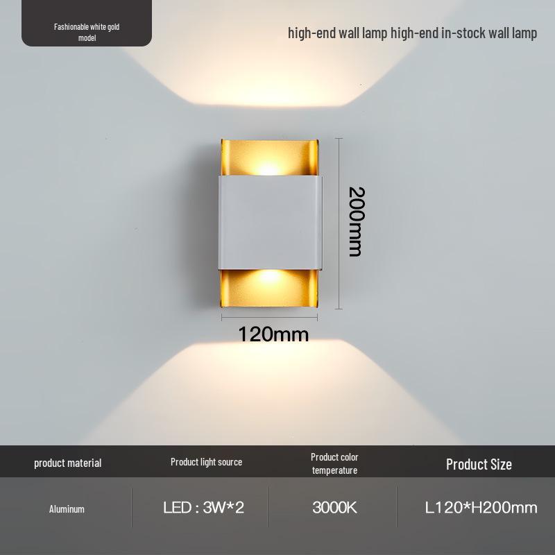 Modern Minimalist Luxury Wall Lamp for Living Room, Bedroom, or Stairway