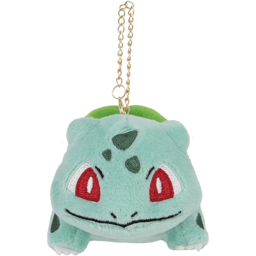 Sanei Trade Pocket Monsters All Star Collection Bulbasaur Plush Toy 7.5x10x6cm Soft Toy Pokmon PM01