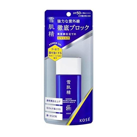Sekkisei Sonnencreme Hautpflege UV Essence Milch N 60g SPF50+/PA++++ Wasserdicht Gesicht Körper Tränen
