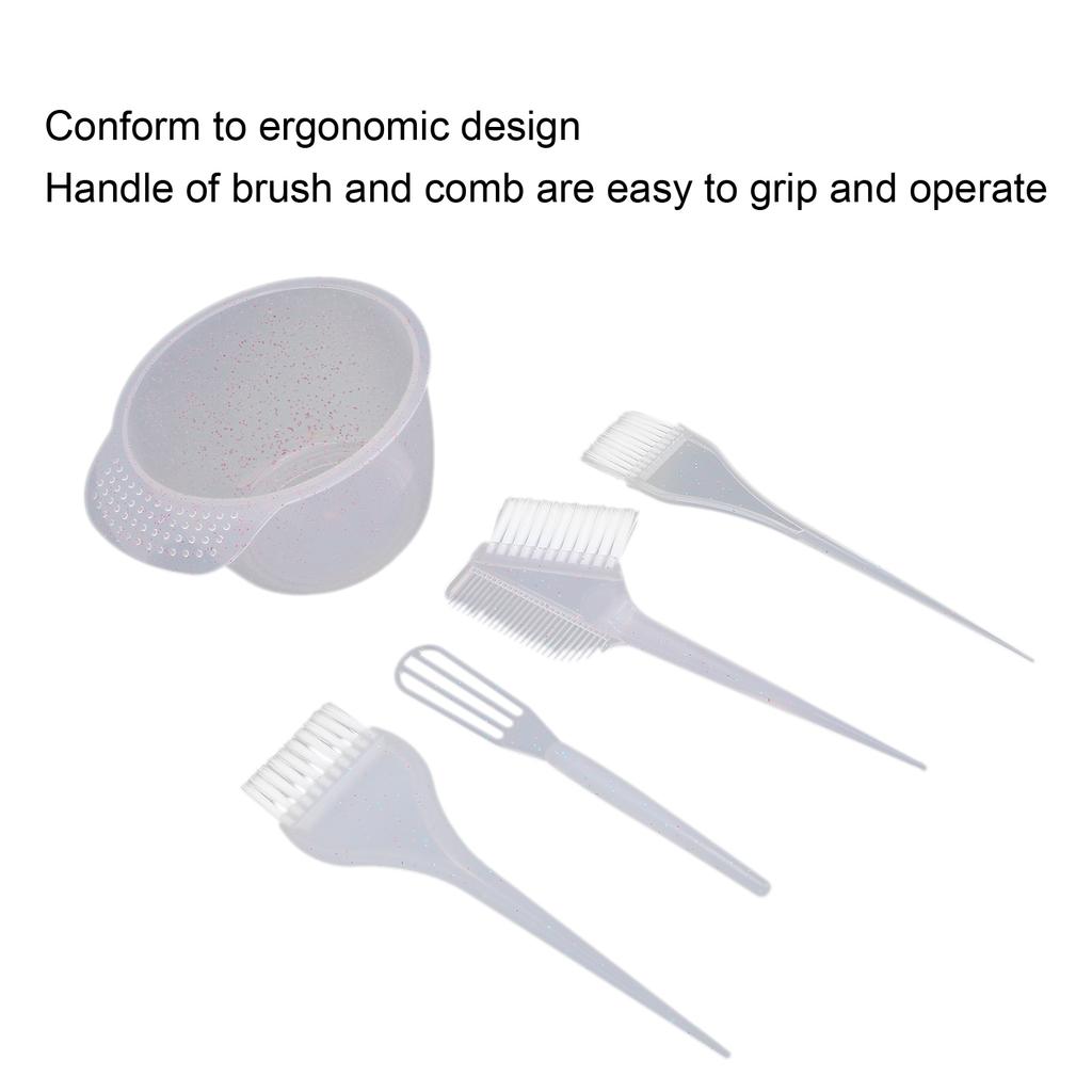 Professional Hair Dye Coloring Kit   Bowl Hair Dyeing Brush   Hair Bleaching Tools
