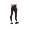 Reebok Solid Color Logo High Waist Sports Pants Women Bottoms Black H41357