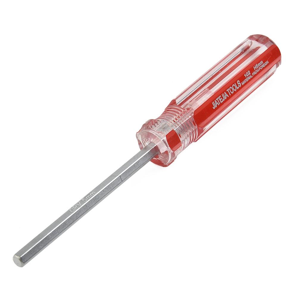 Models Hexagon Screwdriver Single Flat Head Hex Steel Toys
