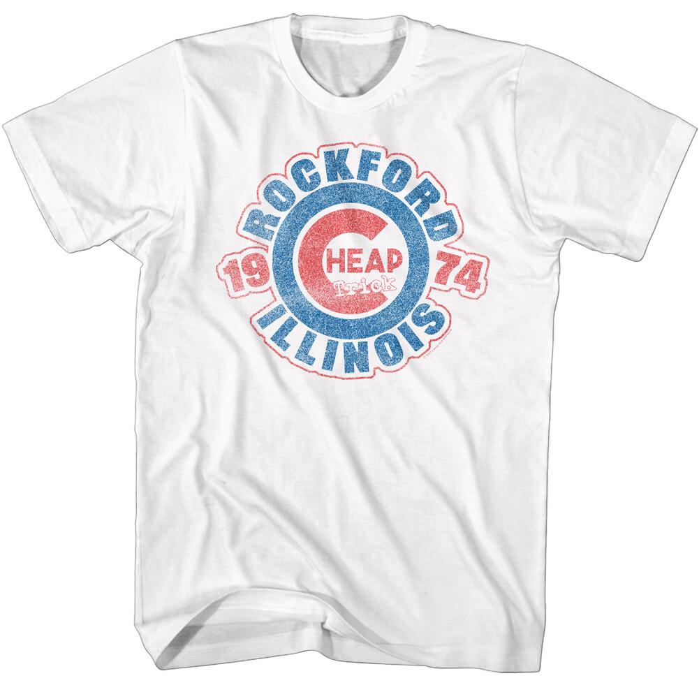 Cheap Trick Rockford Illinois 1974 Men T Shirt Rock Concert Music Merch XL