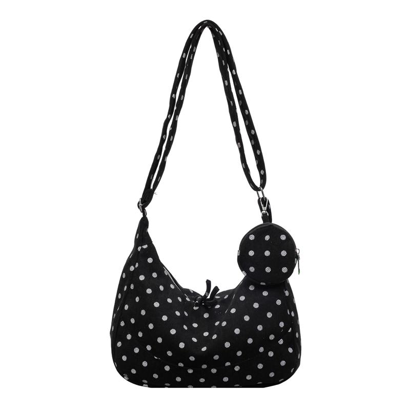 Polka Dot Shoulder Bag Women's Tote Bag