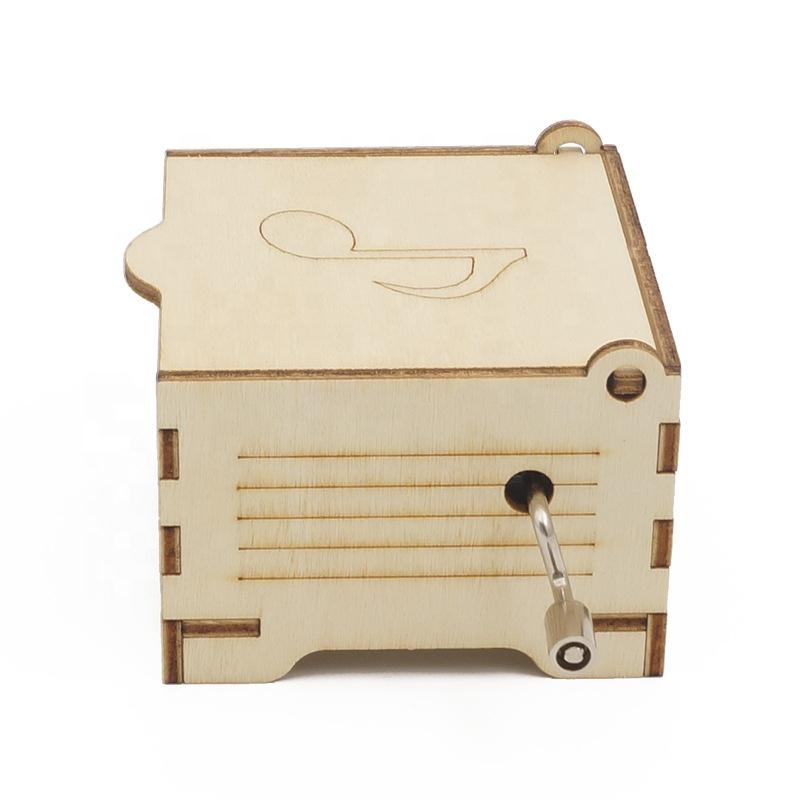 Kid Learning Playing STEM Science Toy Education DIY Mini Wooden Music Box