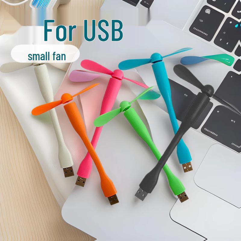 

Portable USB Power Bank Mini Fan with Strong Wind Speed 10-pack