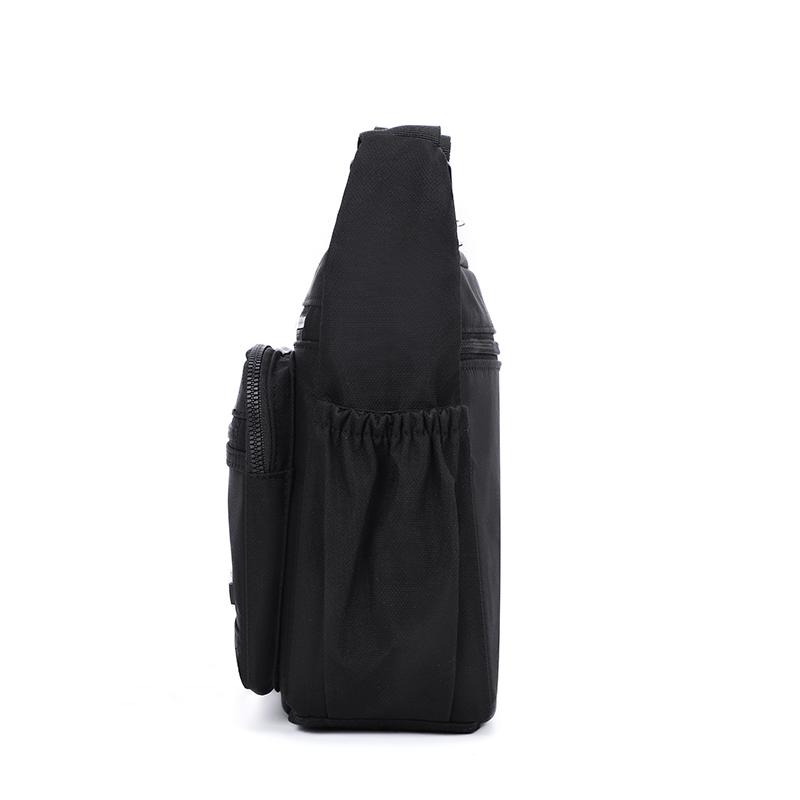 Large Capacity Shoulder Bag Men's Business Briefcase Water-Repellent Crossbody Bag