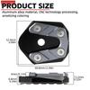 Vespa Sprint150 125 Kickstand Support Plate Foot Side Stand Extension Pad For Piaggio Scooter VESPA LX Primavera Sprint 125 150