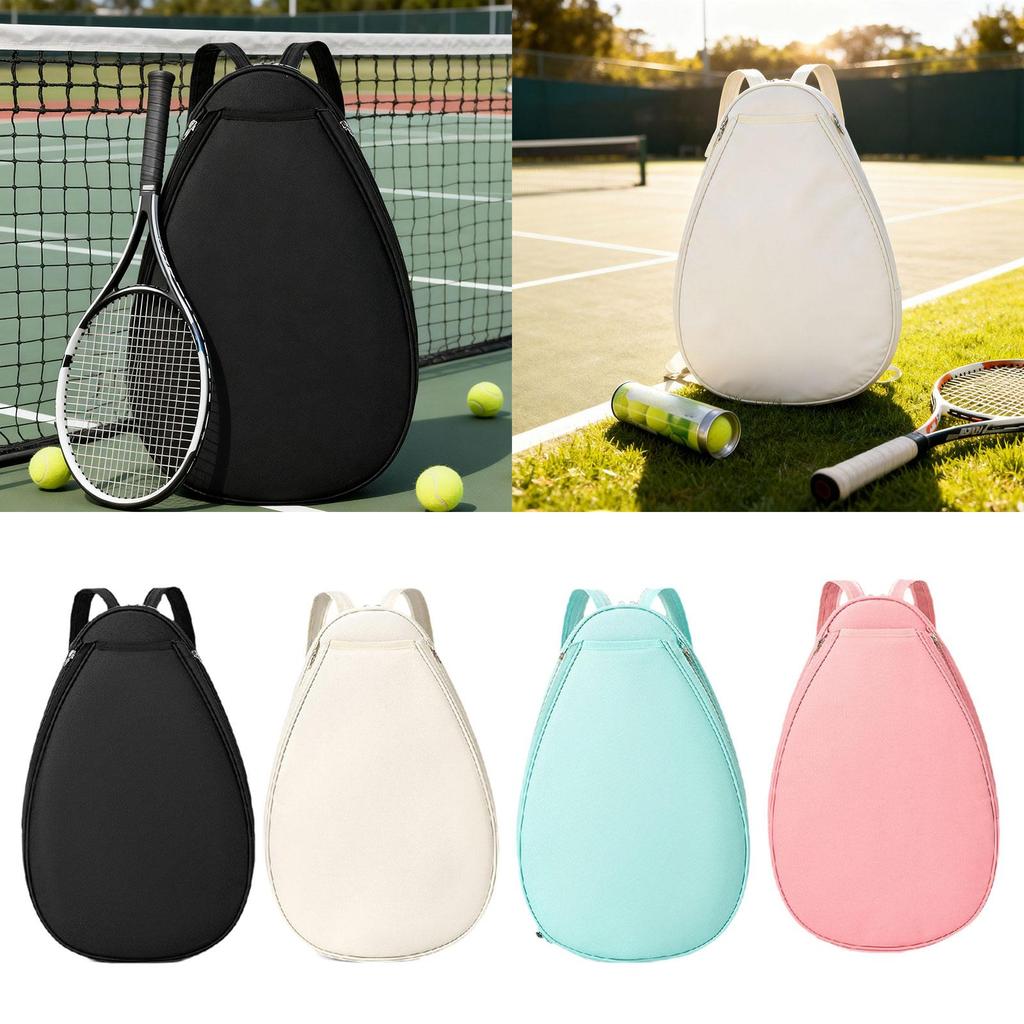 Large-capacity, Versatile Tennis/badminton Backpack with Zipper for Tennis And Badminton Rackets.