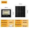 NuFeng 500W Solar Motion Sensor Outdoor Floodlight