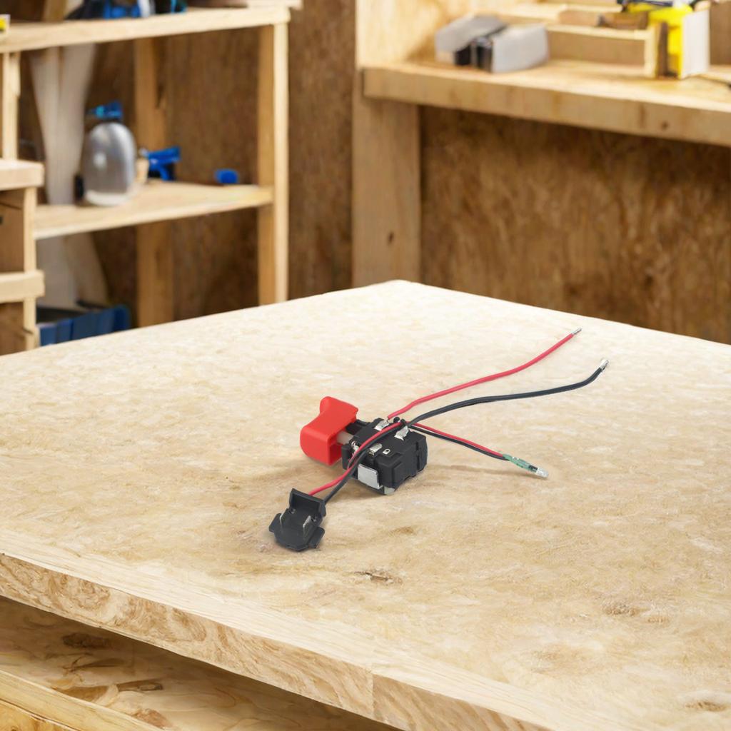 Replacement Power Tool Trigger Switch with Speed Control for Electric Hand Drills and Angle Grinders Compatible Accessory