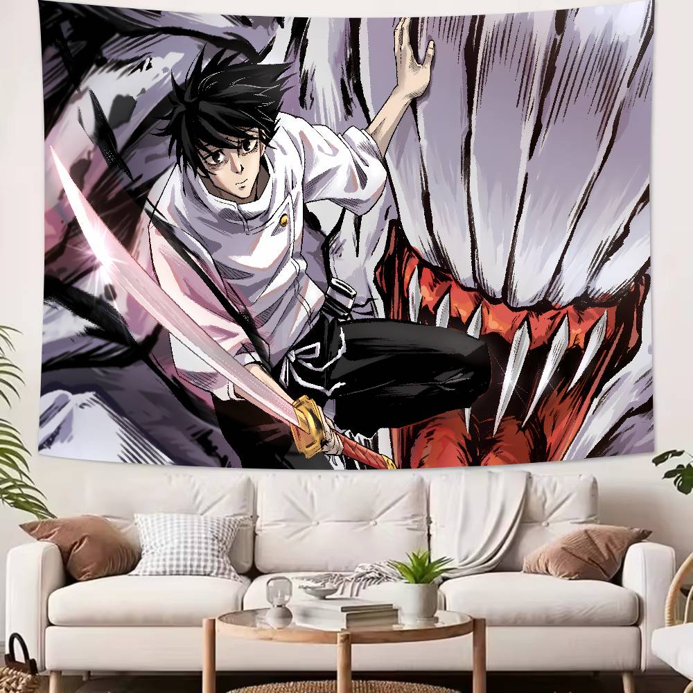 Cool Hot JJujutsuS KKaisen Tapestry Decoration Bedroom Dormitory Background Cloth Holiday Home Party Living Room Club Tapestry