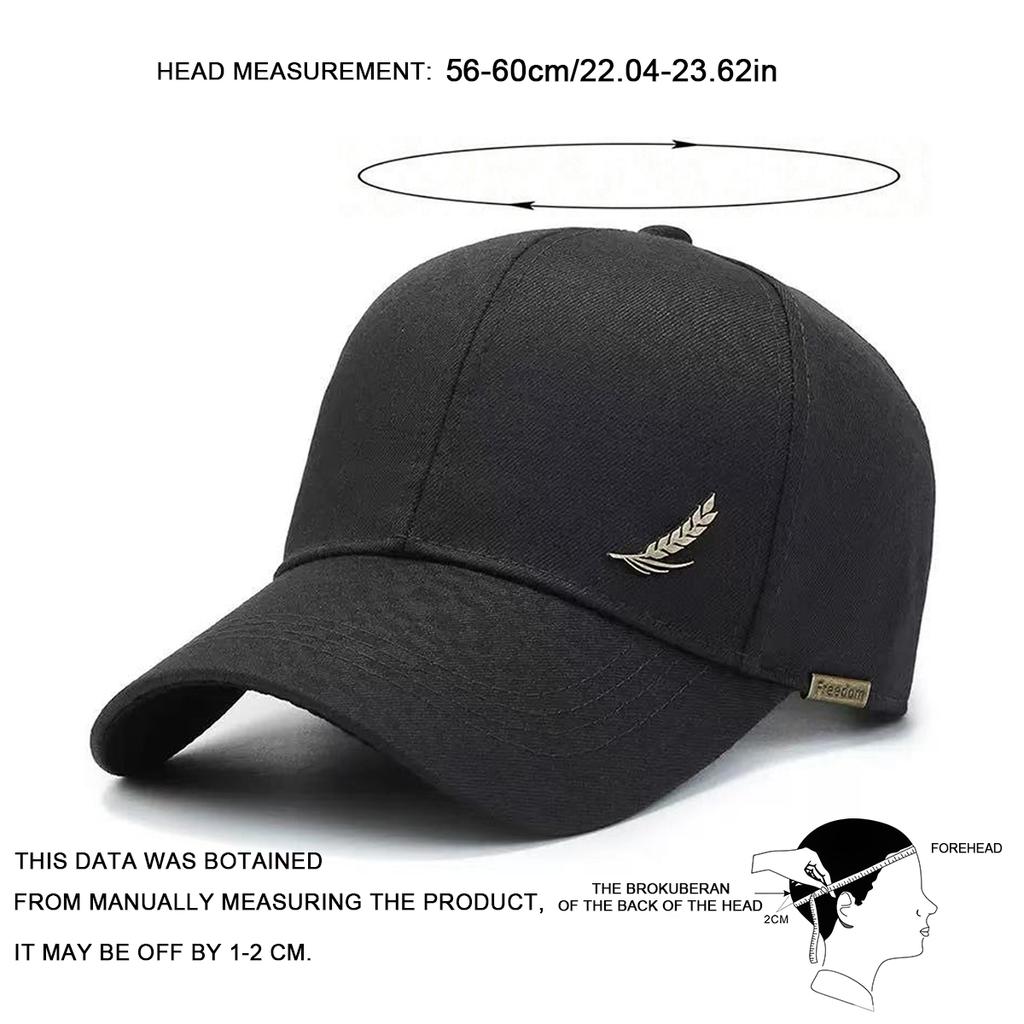 Baseball Stitching Embroidered Feather Neutral Gender Women  Men For Caps Spring Autumn Outdoor Adjustable Casual Hats Sunscreen Hat Sports Cap