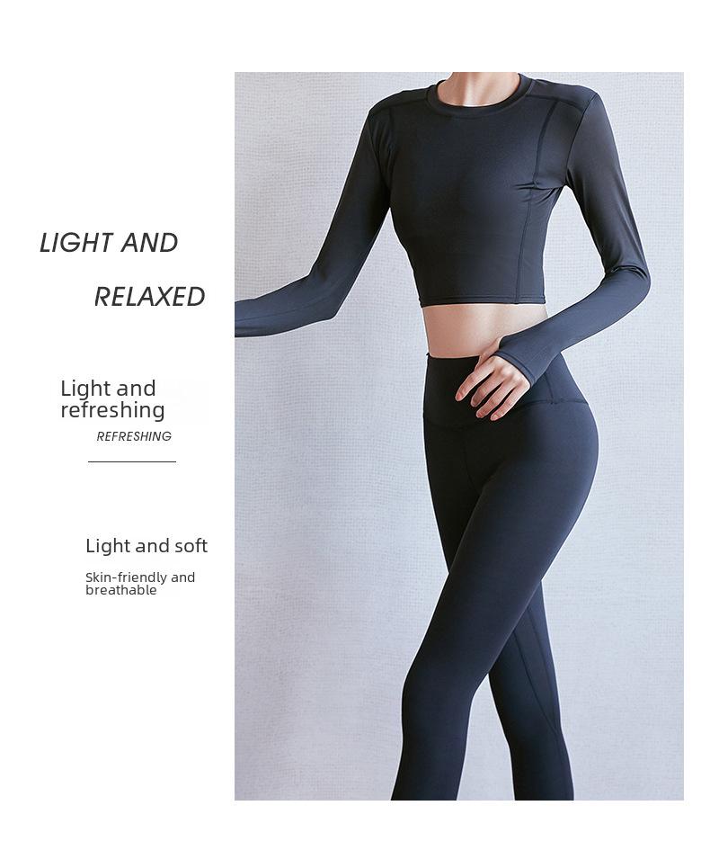 Juyitang Women's Summer Slim Fit Sexy Yoga & Running Sports Suit