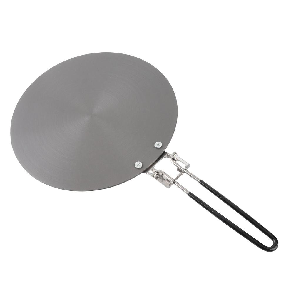 Ht Conduction Plate Aluminum Alloy Stove Top Ht Diffuser Reducer Flame Guard Simmer Plate with Detachable Handle for Kitchen