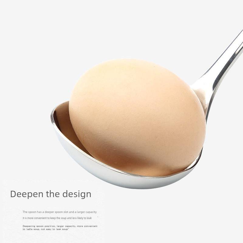 304 Stainless Steel Spoon Japanese Style Trendy Soup Spoon Long Handle Household Large Soup Spoon Short Handle Ramen Spoon