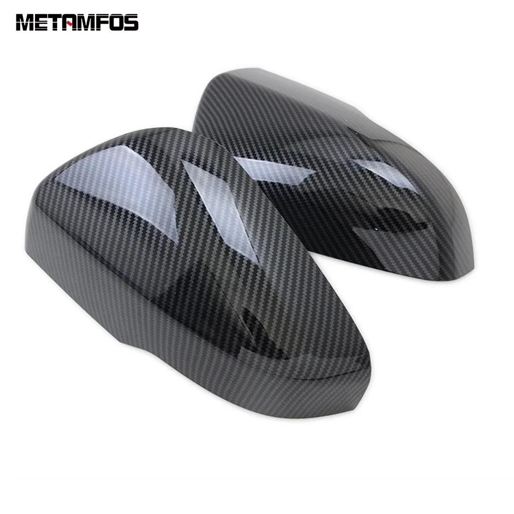 For Subaru XV Crosstrek 2018-  Impreza 2016- Carbon Fiber Rearview Side Door Mirror Cover Trim Exterior Accessories