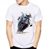 Sommer T-skjorte for menn med kortermet motorsykkel T-skjorte Homme Casual Streetwear Morsom t-skjorte