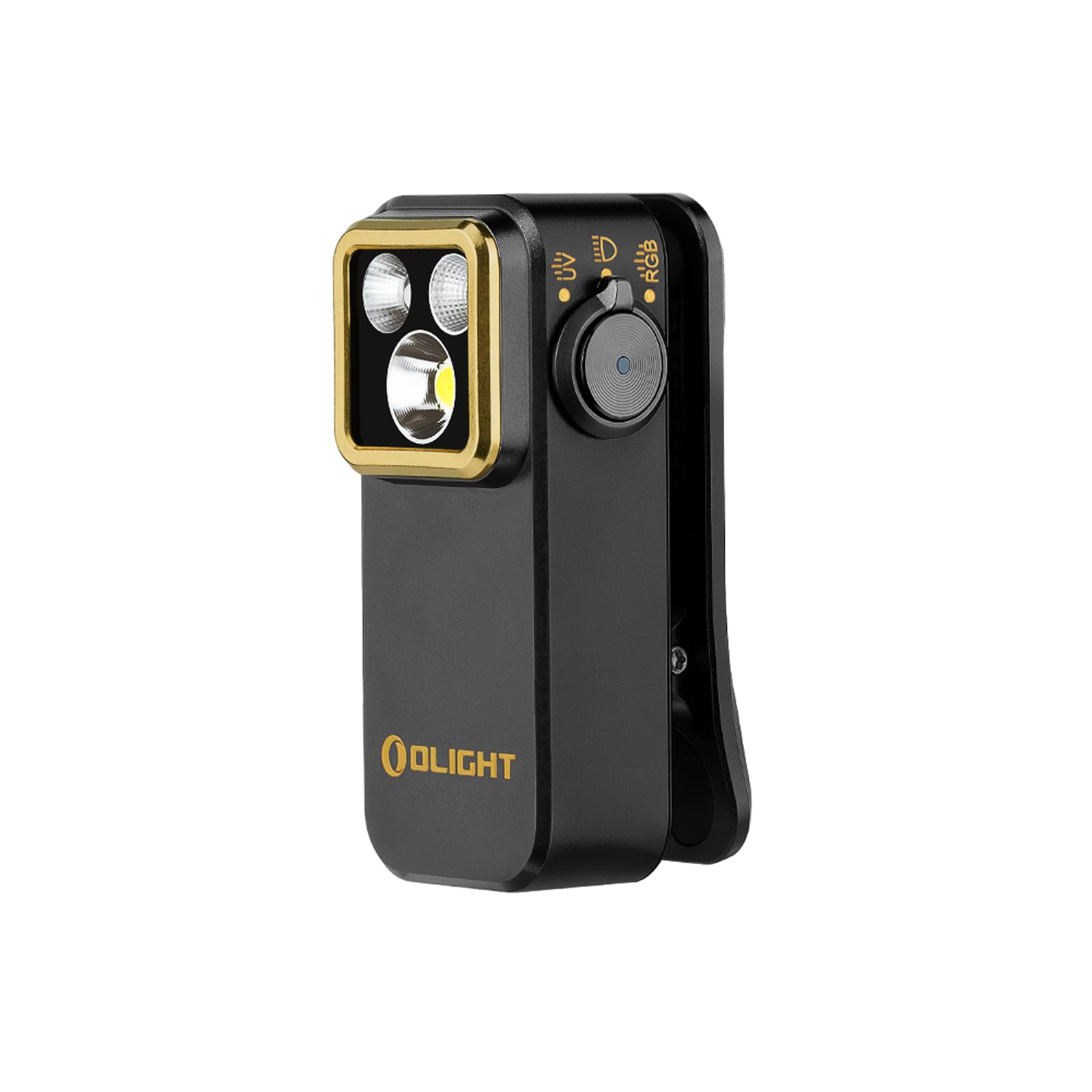 

OLIGHT Oclip Pro S Светодиодный зажим для бега 5 режимов 600 лм для улицы, обнаружения мочи животных, Фонарик, Компактный, Источники, Люмены, Легкий, чёрный