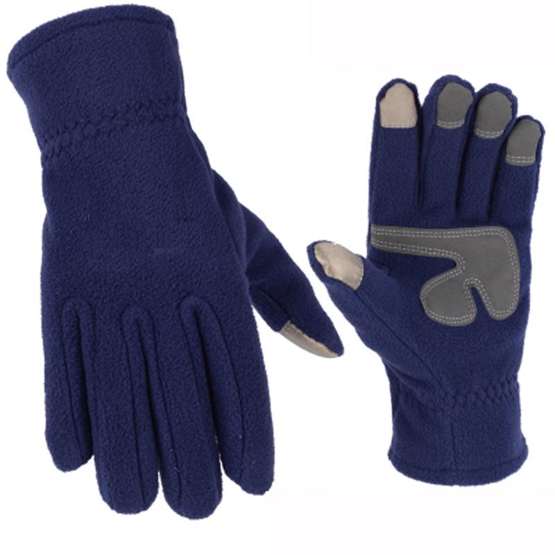 Winter Cold-Proof Fleece Touchscreen Gloves for Skiing, Driving, Running, and Cycling