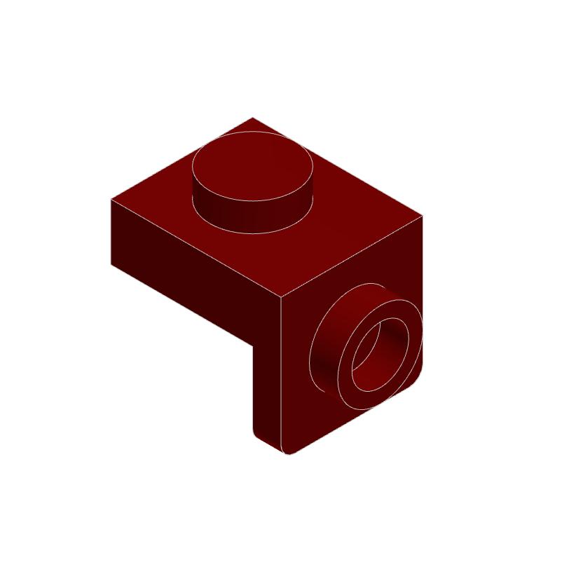10PCS 36841 Front Side 2Holes Bracket 1 x 1 1 x 1 Block My Own Creation Fitting Including Brick DO-IT-YOURSELF Children s Playthings 36841 50