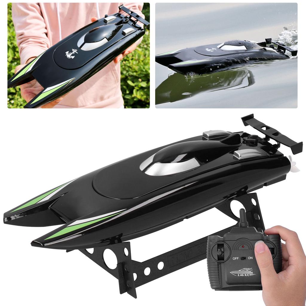 2.4G RC Boat 30KMCelsiusH High Speed Racing Boat Dual Motor Remote Control Boat for Kids