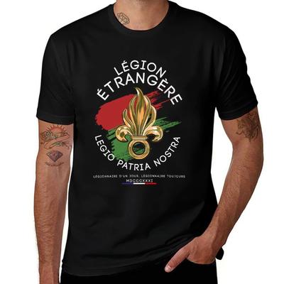 חולצת טריקו לגיון הזרים הצרפתי חולצת טריקו t shirt גבר כותנה פשוטה חולצות טריקו איכות גבוהה חולצת טריקו לגבר T-Shirt יוקרתי