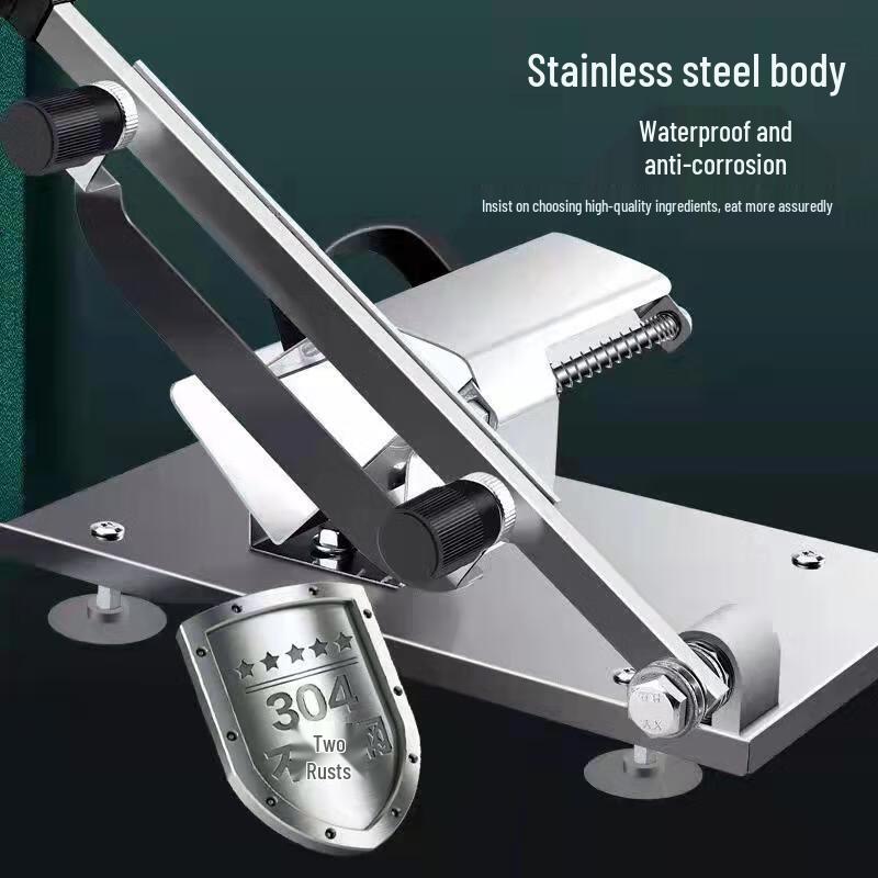 ZISIZ 304 Stainless Steel Manual Meat Slicer