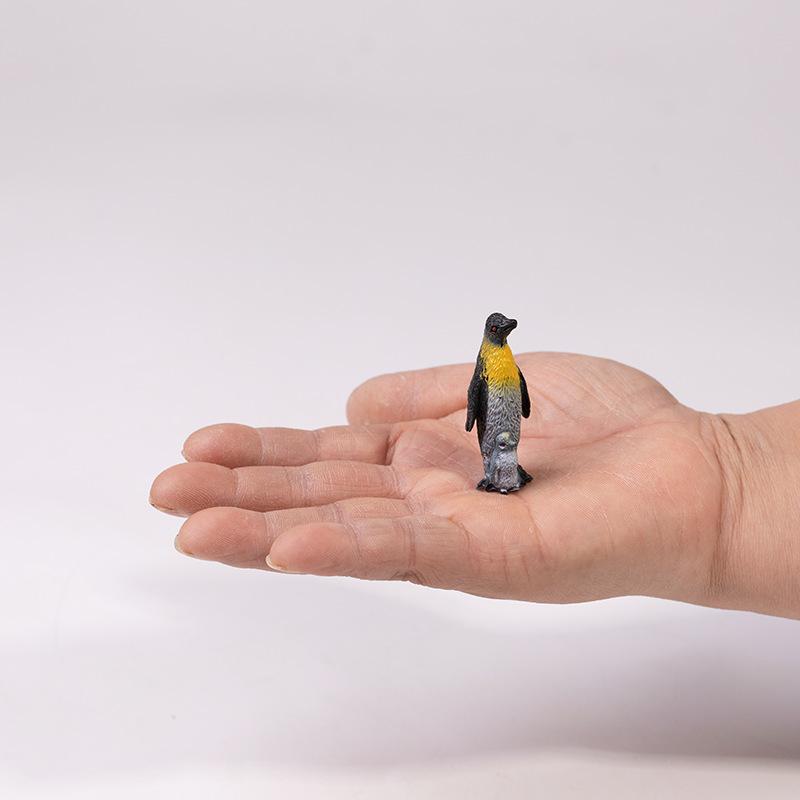 Toymany Simulation Adelie Penguin Polar Animal Model Toy Mini Figures Dolls Action Figurines Toys Children Gift Cake Decora