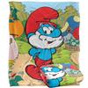 The Smurfs Silky Papa Smurf Supersoft Blanket