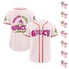 Children's Casual Cartoon Print Short-sleeved Baseball Jerseys Children's Sportswear Top