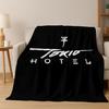 Coperta in Flanella Artistica Tokio Hotel Bill Tom Kaulitz Rock Music, Morbida e Accogliente Coperta da Divano/Letto per Casa Camera da Letto Coperta Regalo