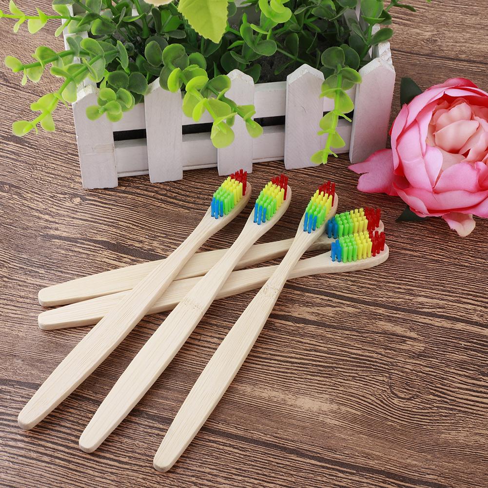 10PCS Zahnbürsten mit weichen Borsten entfernen Oberflächenflecken, bequemes Greifen, Zahnbürsten-Set für Erwachsene