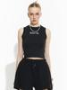 Maebeolig Daily Crop Sleeveless [Black]