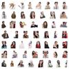 100 Li Landi Stickers for Journals, Stationery, Phones, and Laptops - Decorative DIY Sheets.