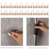 50mm Flame Retardant PVC Wall Mounted Pipe Clip For 19mm Pipes No Drill Fixing Indoor Outdoor Pipe Positioning