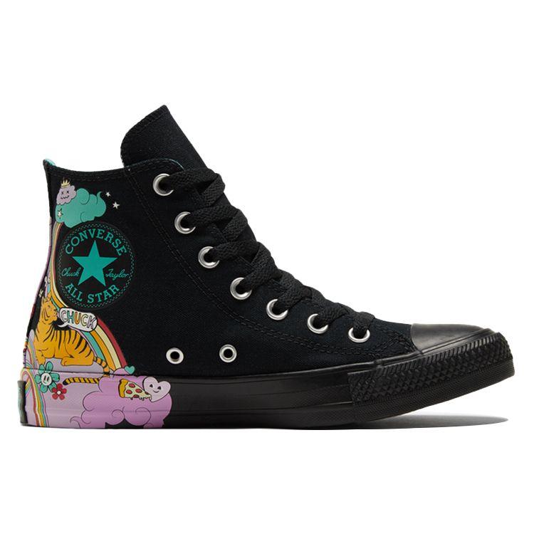 Converse Chuck Taylor All Star Black/Pink/Yellow Unisex 171271C