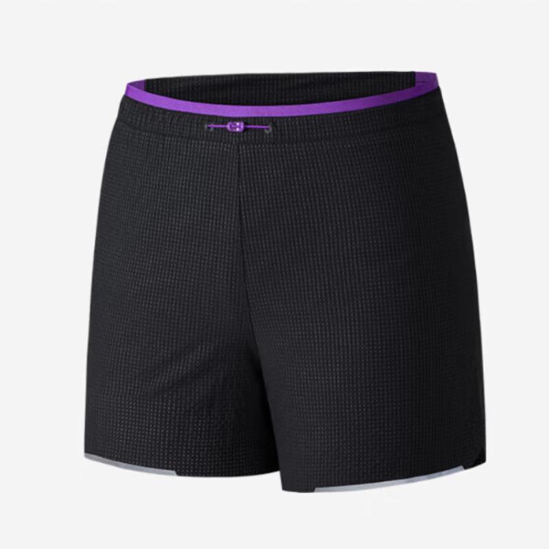 ANTA Champion Outdoor Trail Running Women s Quick-Dry Lined Shorts M