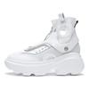 Li Ning Cream Puff Abrasion Resistant Breathable High top Casual Shoes Women's White AZGS112-1