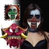 Fierce Teeth Halloween Cosplay Masks Realistic Fang Mask  Clothing Accessories