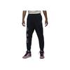 Jordan Printed Lace-Up Casual Jogger Knit Pants Men Bottoms Black FN4620-010