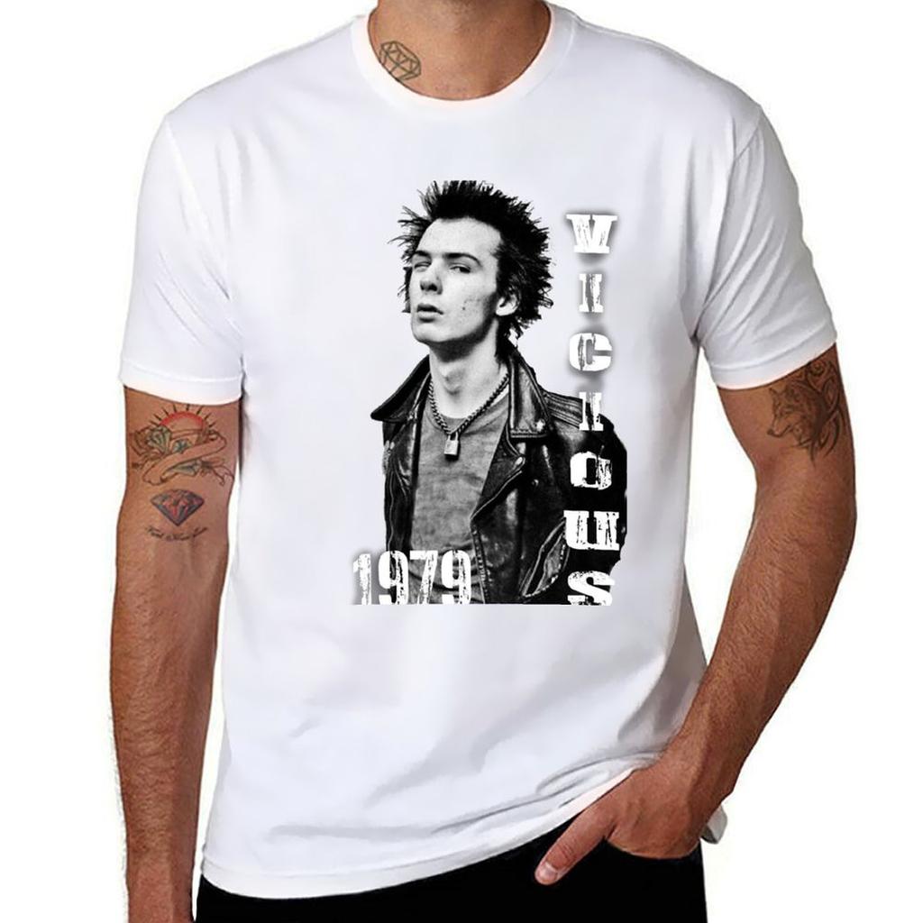 Punk Rock Icon Tshirt Modern Print Casual Tshirt