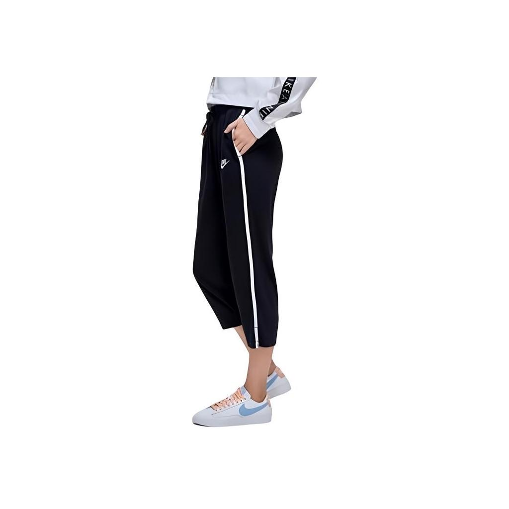 Nike Casual Straight Leg Cropped Pants Women bottoms Black AR3753-010