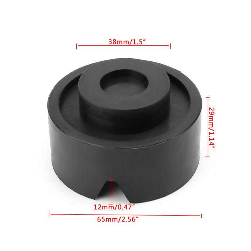 Car Lift Jack Stand Rubber Pads V-groove Car Jack Rubber Pad Anti-slip Rail Protector Support Block Heavy Duty for Car Lift чёрный