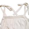 2026 Women's Sleeveless Ruched Waist Jumpsuit: Casual Shorts with Open Back and Suspenders