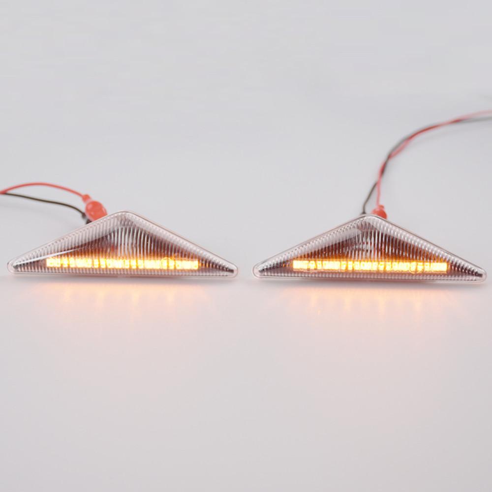 1 Set Led Dynamic Side Marker Turn Signal Light For Ford MONDEO 2000-2007 MK3 FOCUS MK1 1998-2004 Sequential BlinkerTurn Signal 2