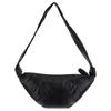 Lemaire Cotton Croissant Bag Croissant Shoulder Bag Medium Women's Black BG0001-LF1329-BK999