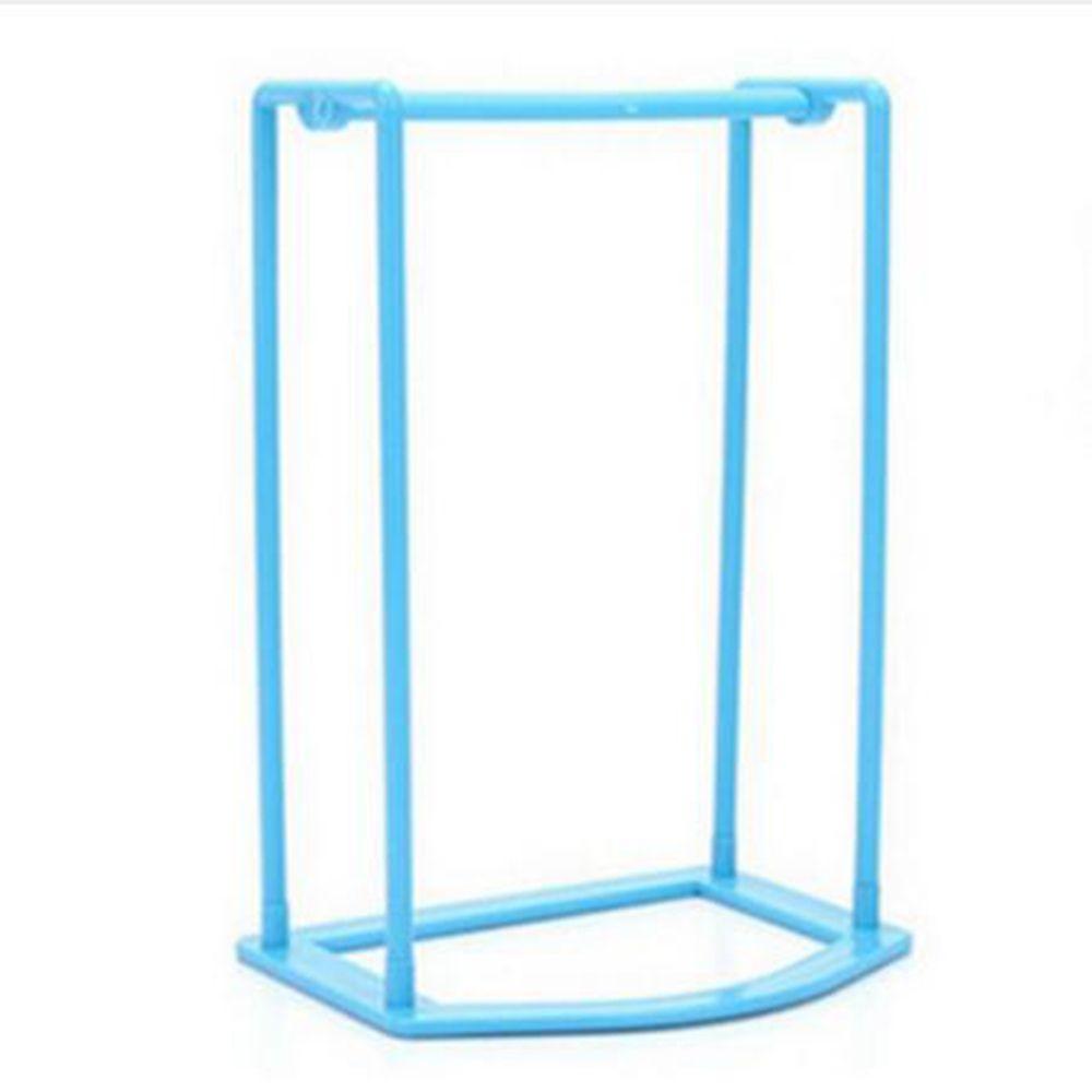 

Высококачественная пластиковая стойка Товары для стирки Домашняя вешалка Вешалка для одежды Стойка для хранения Подвесное хранение синий